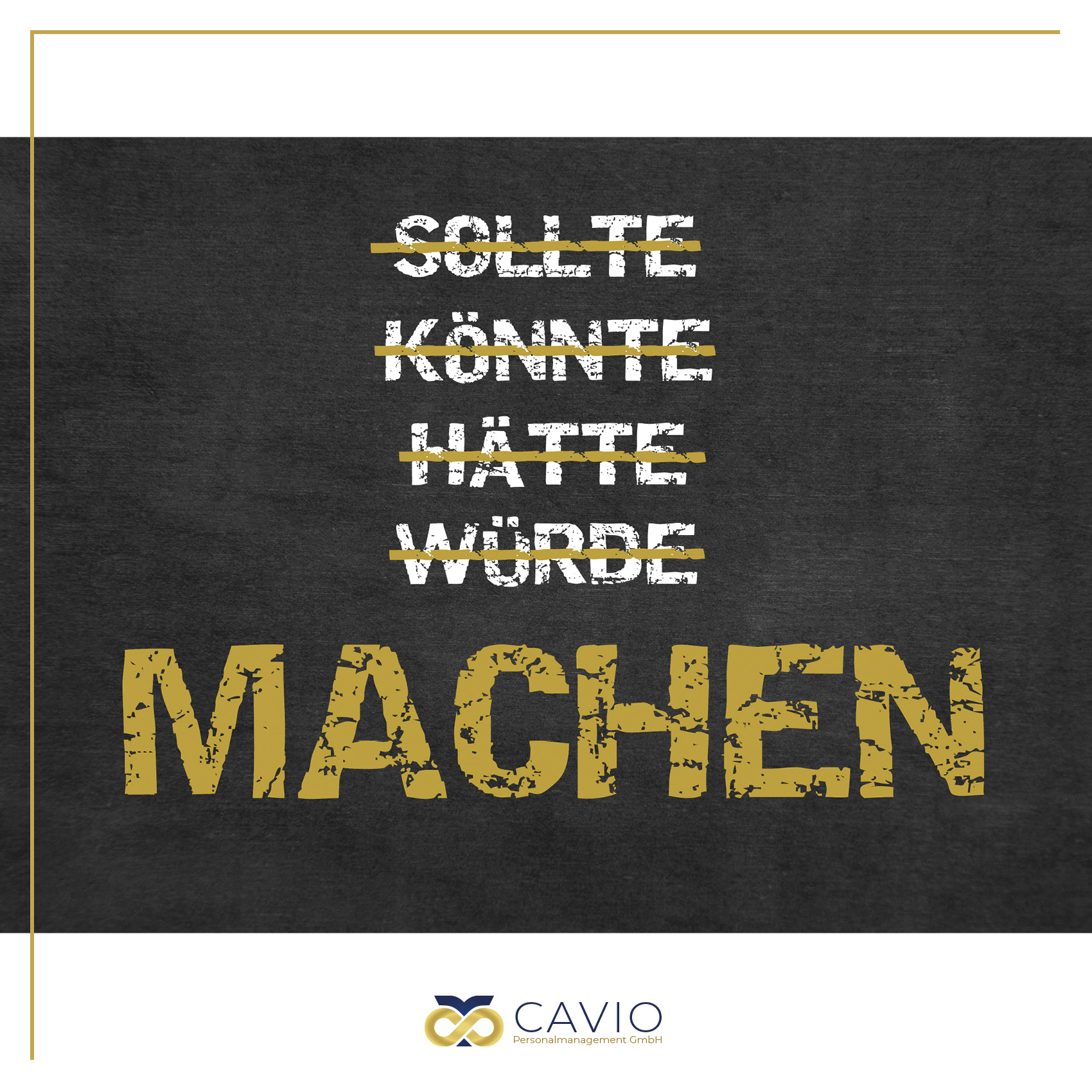 Einfach machen Cavio Personalmanagement GmbH
